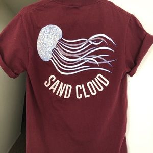SALE 🌟 Maroon jellyfish sandcloud T-shirt